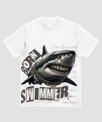 Born to Swim Graphic short sleeve T-shirt